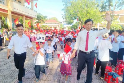 Hân hoan chào đón năm học mới 2025-2026 của trường Tiểu học Duy Hải