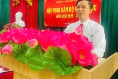 💐HỘI NGHỊ CÁN BỘ, VIÊN CHỨC, NGƯỜI LAO ĐỘNG TRƯỜNG TIỂU HỌC DUY HẢI – NĂM HỌC 2025 – 2026💐